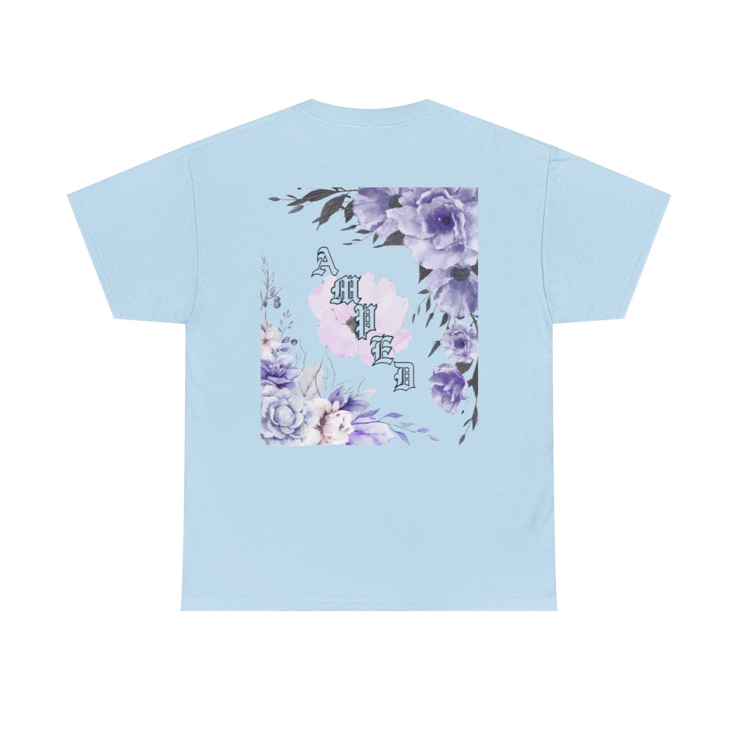 BLOOM Canvas Tee - Light Blue