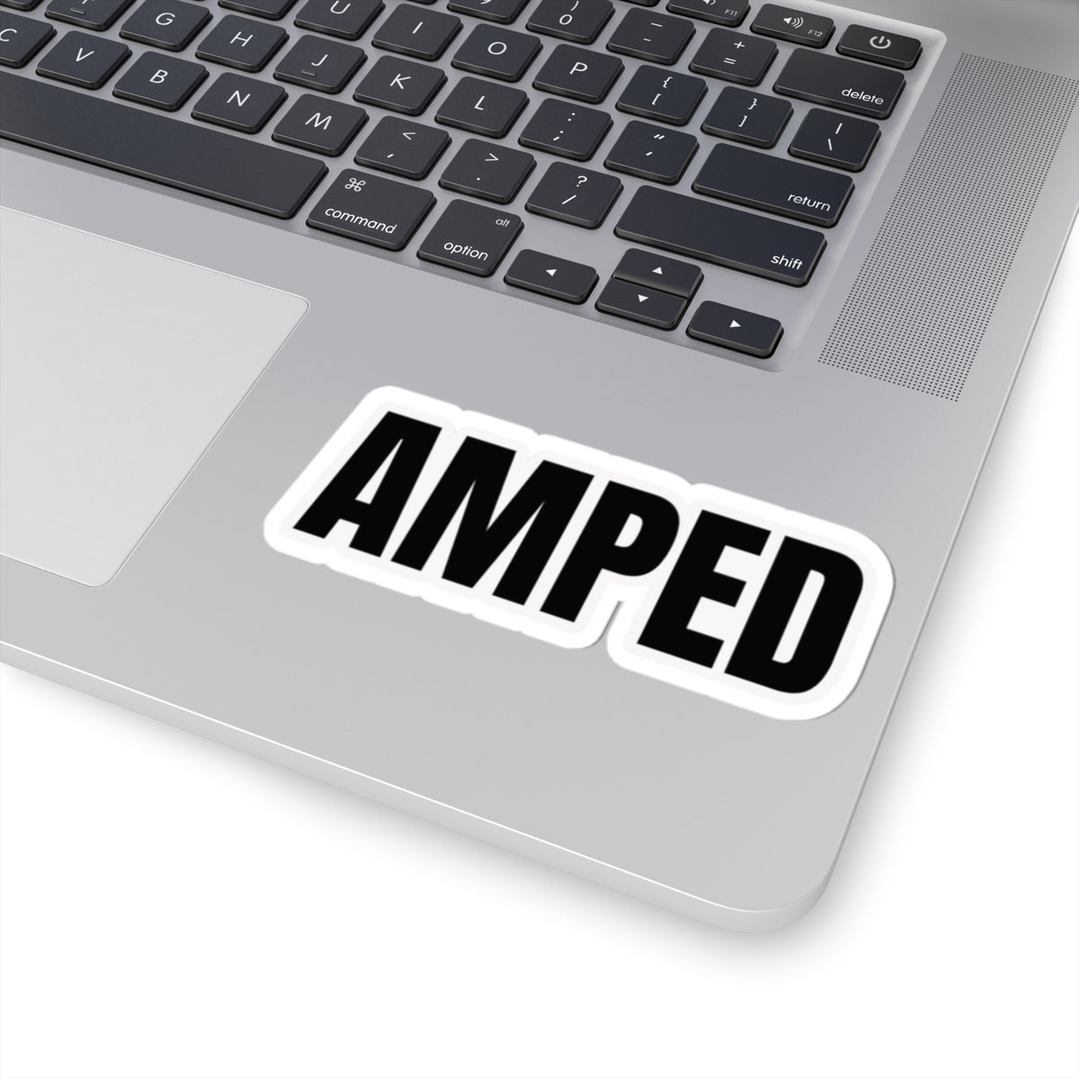AMPED Logo Sticker – Kiss-Cut Vinyl