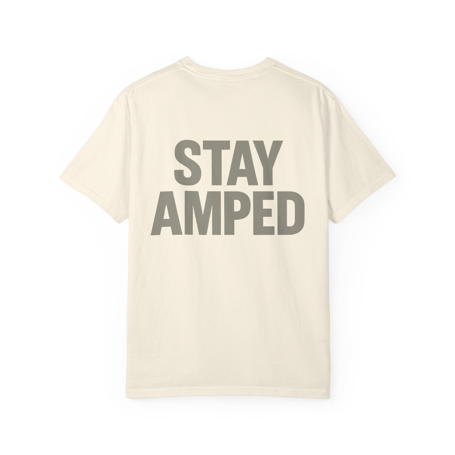 STAY AMPED Tee – Ivory