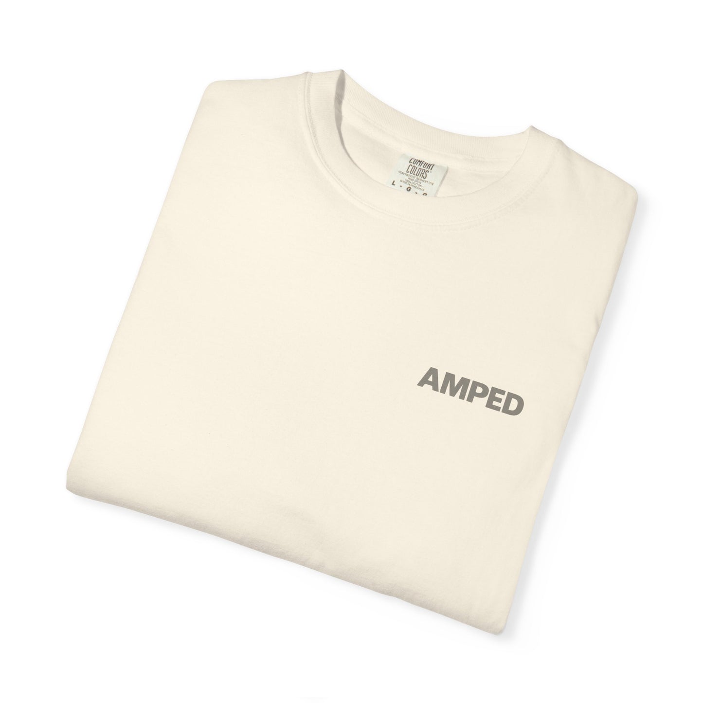 STAY AMPED Tee – Ivory