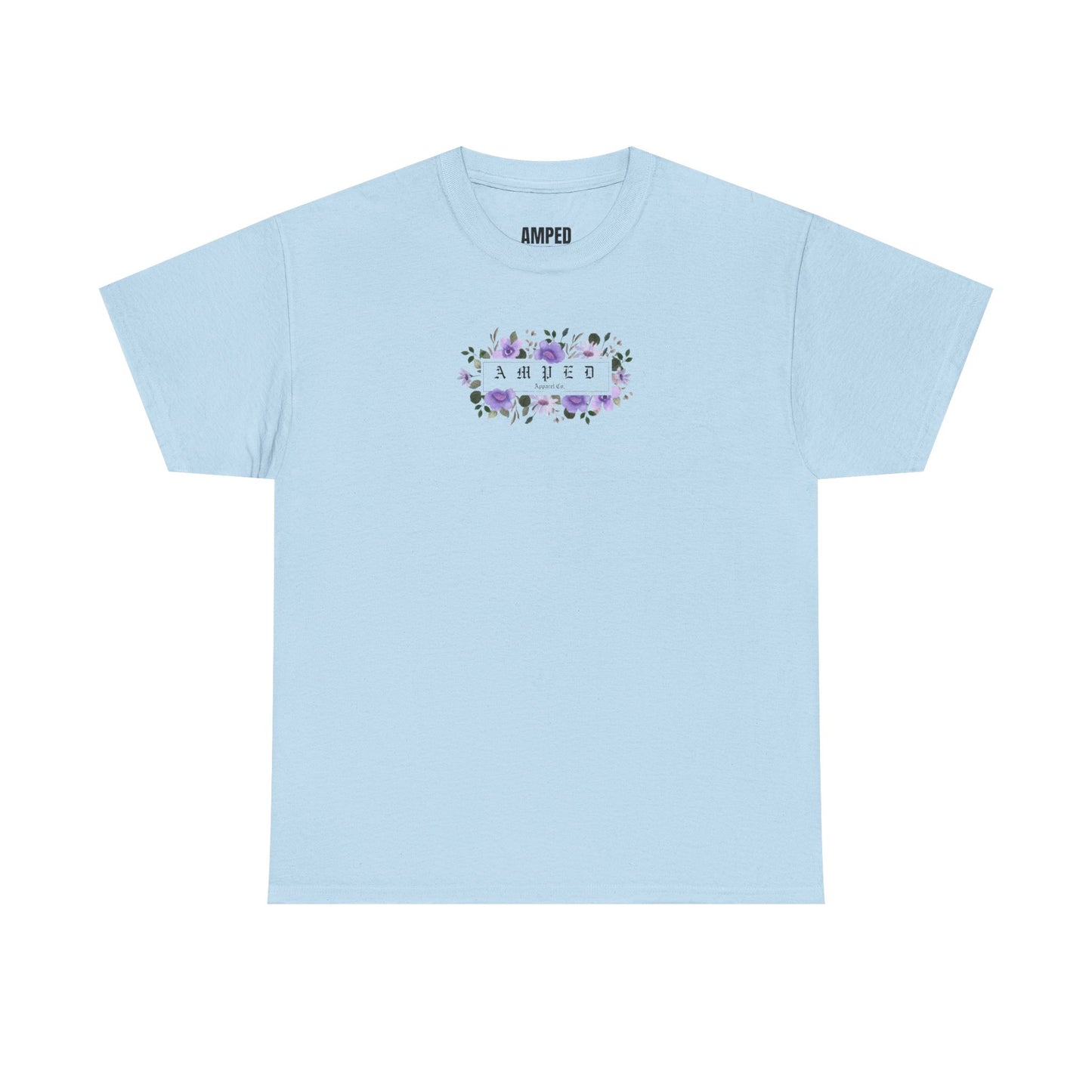 BLOOM Canvas Tee - Light Blue