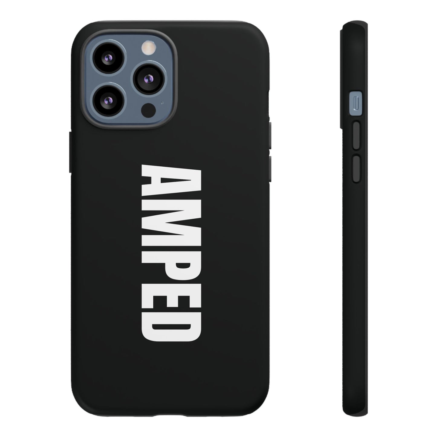 AMPED Logo Phone Case – Black