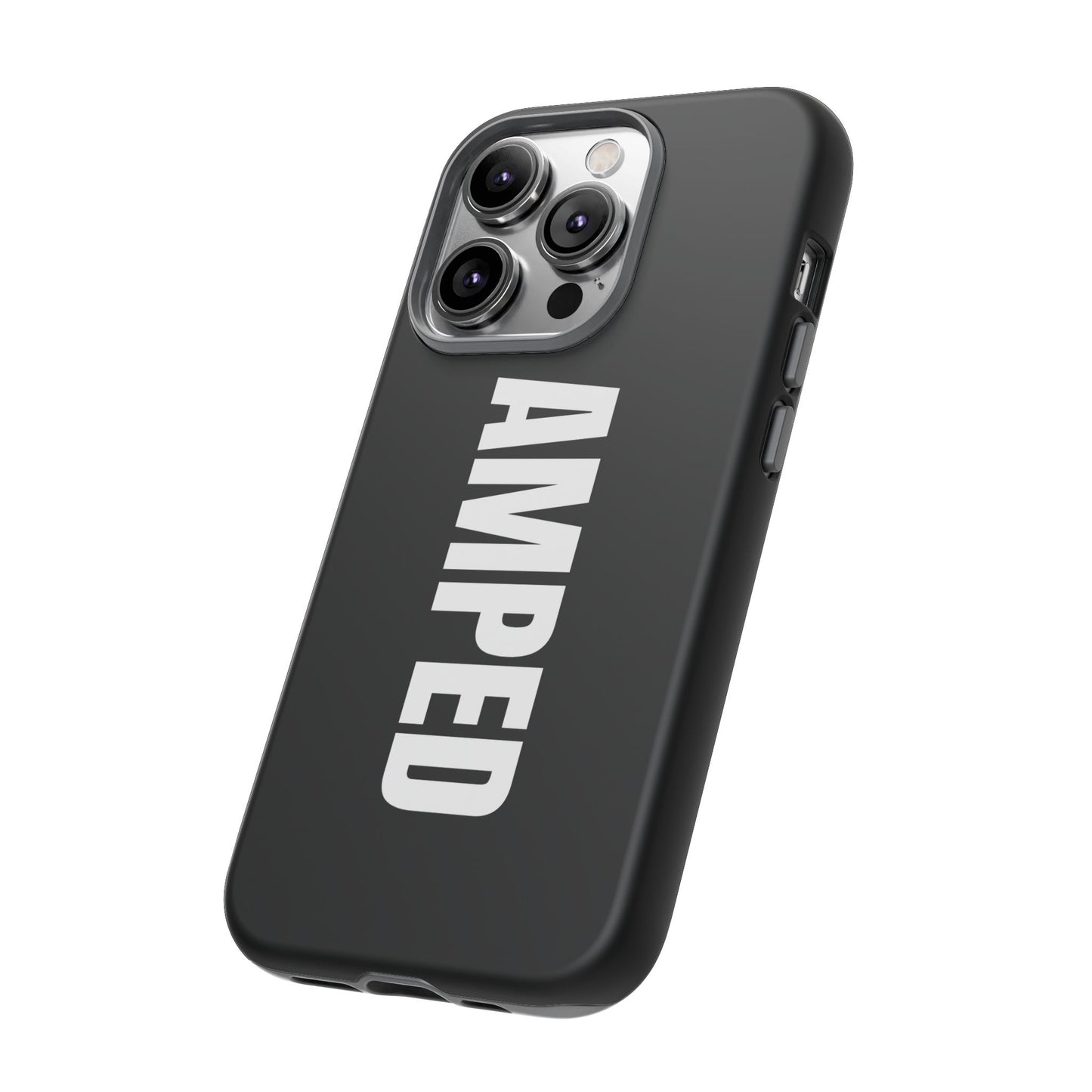 AMPED Logo Phone Case – Black