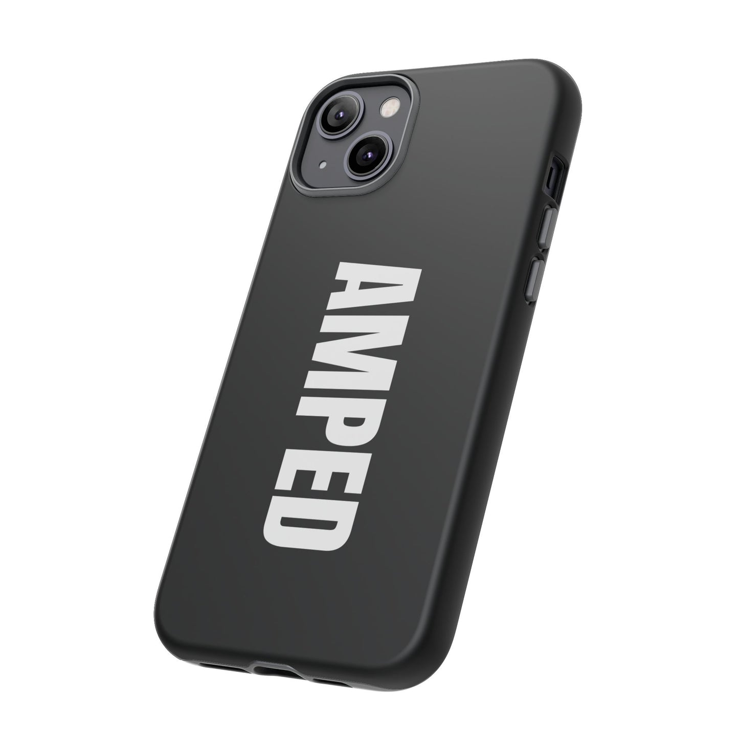 AMPED Logo Phone Case – Black