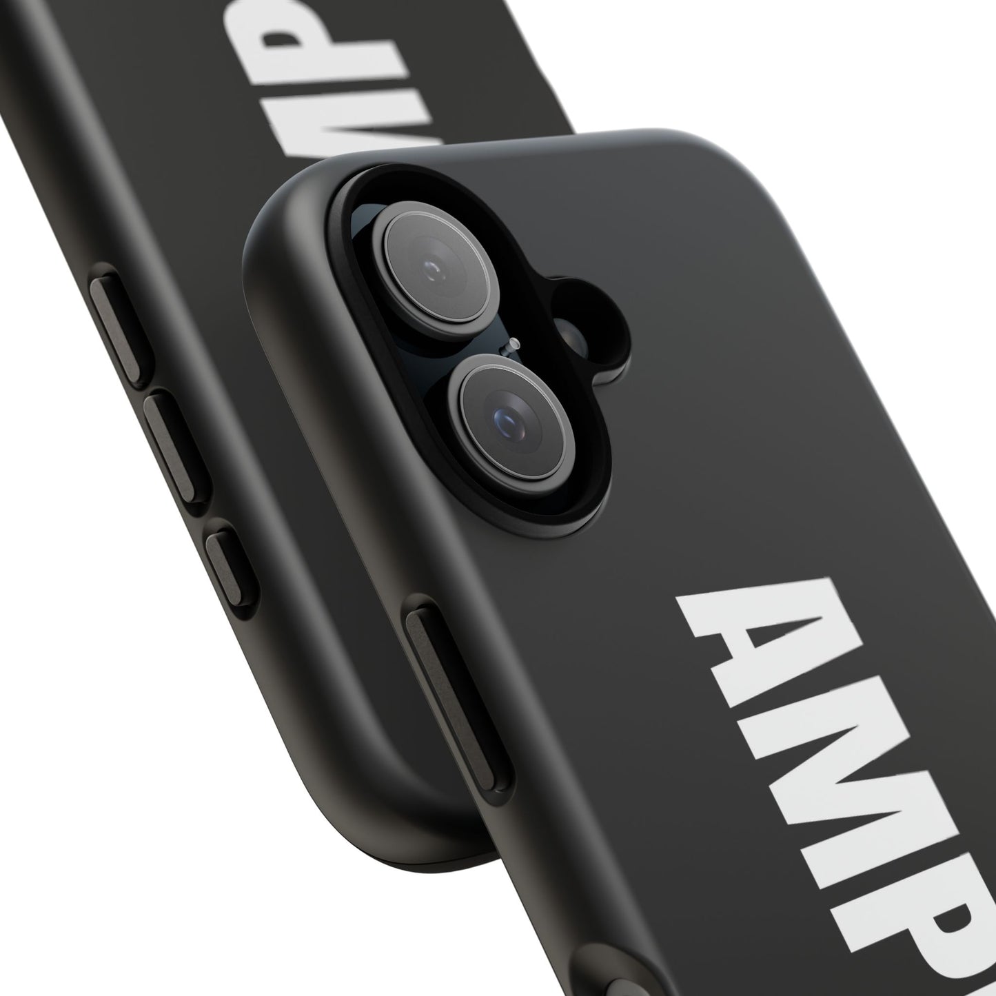 AMPED Logo Phone Case – Black
