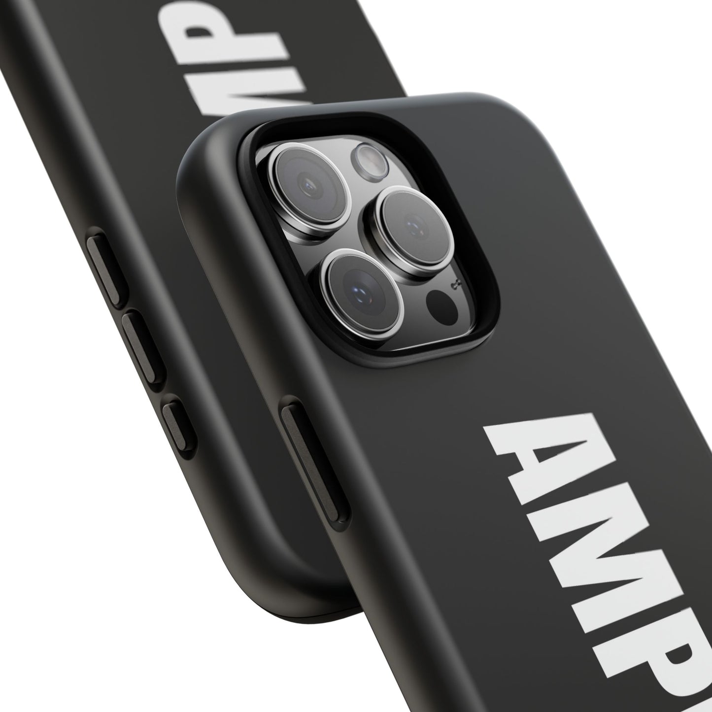 AMPED Logo Phone Case – Black